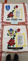 Fort Carson Colorado wall hanging
