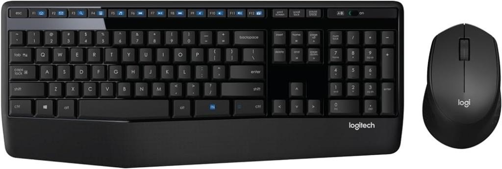 Logitech MK345 Wireless Combo Full-Sized Keyboard