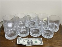 9 Schott Zwiesel Revue Crystal Whiskey Glasses