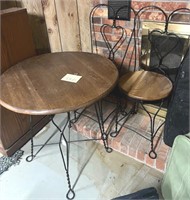 Table and chairs