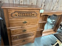 Dresser chest, mirror