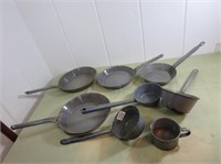 (8) Piece Enamel Cookware