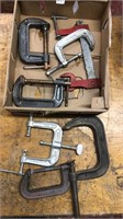 8 C clamps