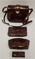 New Brown Leather Purse