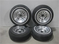 Four Tiger Paw Tires W/16" Rims Pre-Owned