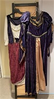 2 Renaissance Style Costume Dresses