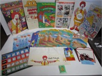 McDONALDS NEW OLD STOCK ADVERTISING ETC.