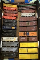 30 HO Train Cars-AHM, ROCO, others