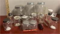 15 Misc. Craft/Storage Jars/Containers