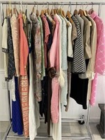 Large Group of Vintage Women's Dresses & Clothing