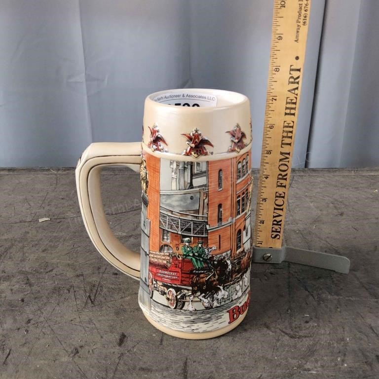 R2 Budweiser Beer Stein 7" Tall Historical Landmar