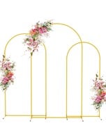 $202 Wokceer Wedding Arch Backdrop Stand