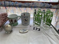 4 - EDINA MN. GOLF COURSE GLASSES - MUG - ETC.