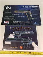 Colt's Python Book by Gurney Brown & Desktop Mat