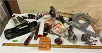 Miscellaneous tool lot etc-see pictures