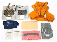 WORLD MILITARY AVIATOR'S LIFE PRESERVER & GEAR LOT