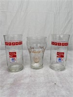 Vtg Coca-Cola Olympic Advertising Glasses