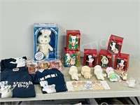 Pillsbury logo - ornaments, candles, dolls