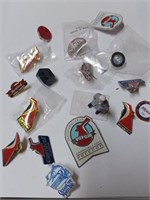 Lot of Various Pins w/ Adv.