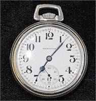 Antique Hamilton 992 B 21 jewel Mens Pocketwatch