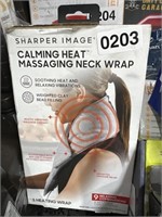 SHARPER IMAGE NECK WRAP RETAIL $20