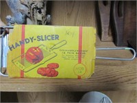 NOS VTg. Handy-Slicer w/Original Label Attached