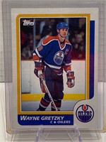 Wayne Gretzky TOPPS 86/87 Card