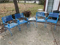 Bright Blue Outdoor Furniture