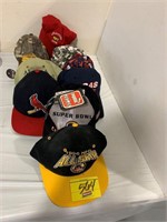 GROUP OF MEN'S HATS OF ALL KINDS
