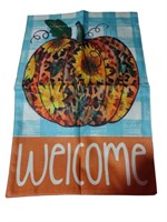 FALL DECOR PUMPKIN FLAG