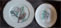 Adora hand painted plates