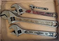 Tool Lot Crescent Wrenches