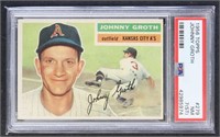 Johnny Groth 1956 Topps #279 Gray Back Baseball Ca