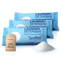 *Travel Laundry Detergent Powder  (200 PACKS)