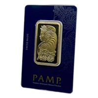 1oz Gold Pamp Suisse Lady Fortuna Veriscan Assay