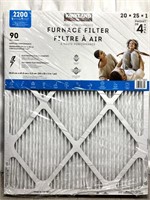Signature High Performance Furnace Filter 4 Pack