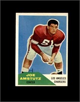 1960 Fleer #28 Joe Amstutz EX to EX-MT+