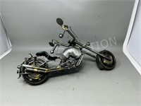 custom made metal motor bike