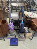Dyson and Bissel vacuum cleaners