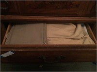 Drawer of Assorted Bed Linens & Pillow Cases