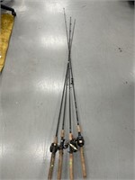 4 Fishing Poles