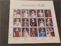 # 3151 1997 32c Classic American Dolls Sheet