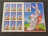 # 3137-38 Imperf Free Bugs Bunny