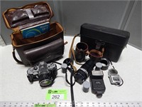 Minolta camera, lens and other camera accessories