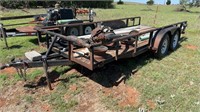 16-ft. Bumper Pole Utility Trailer