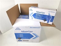 NEW AdvanCare Disposable Nitrile Gloves (L)