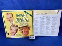 Record Set: Bing Sings, 8 LPs