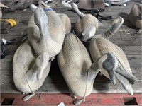 7 - Carry Lite Plastic Goose Decoys