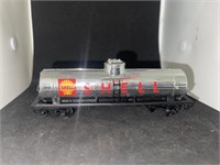 Shell Tanker Model Train Car (living room)