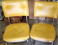 Retro Chrome Dinette Chairs